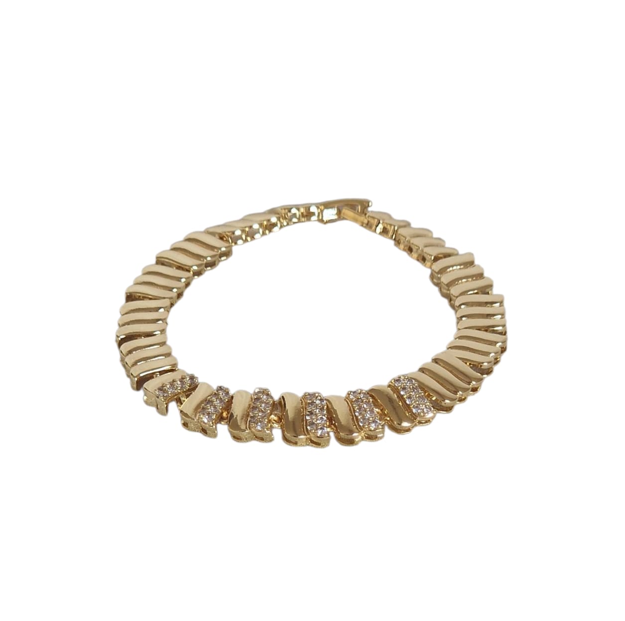 Bracelet Torsade Impériale – Éclat sculptural et féminité assumée
