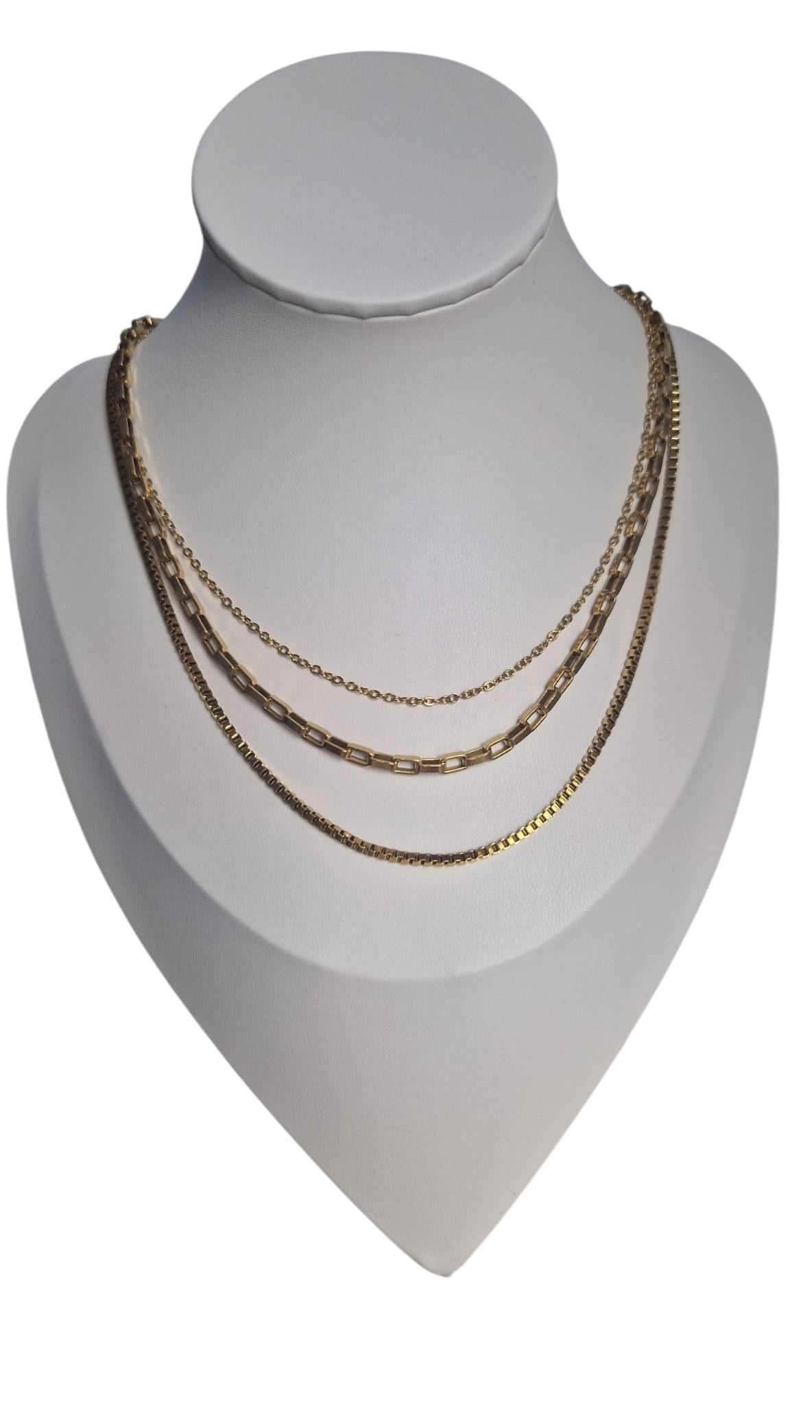 Collier Aura Dorée – Harmonie en superposition