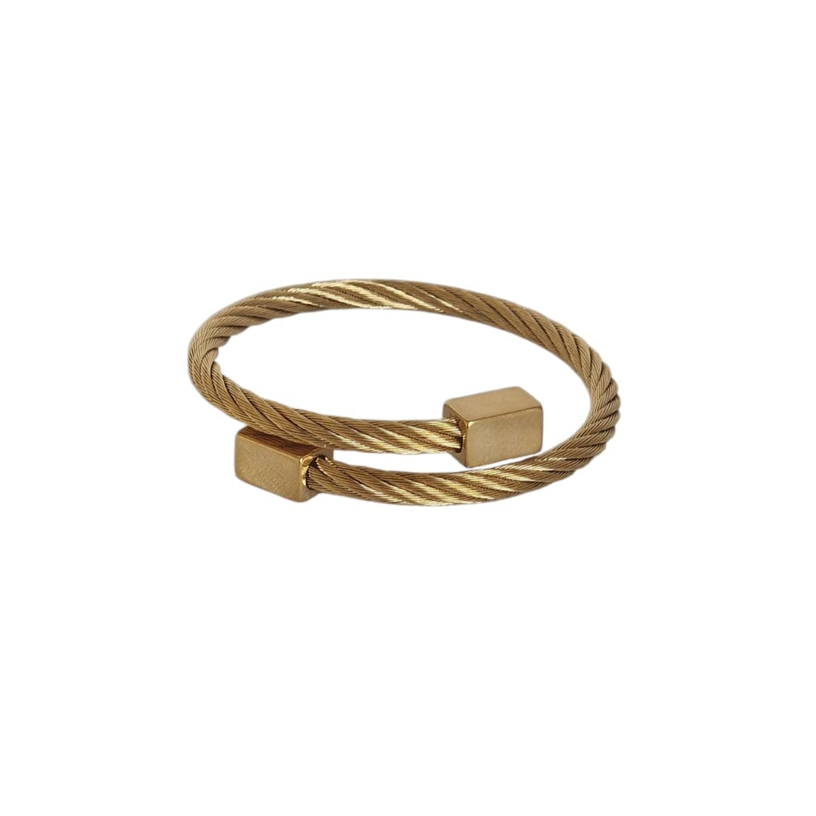 Bracelet Torque Torsadé – La force en finesse