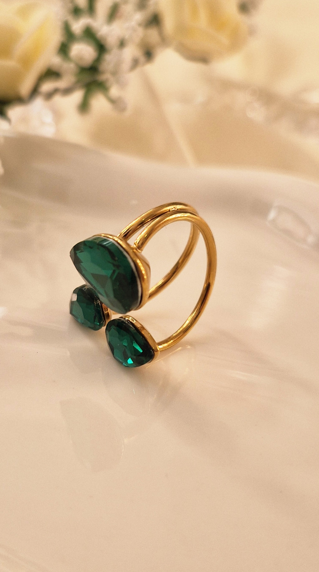 Bague Mystère Emeraude