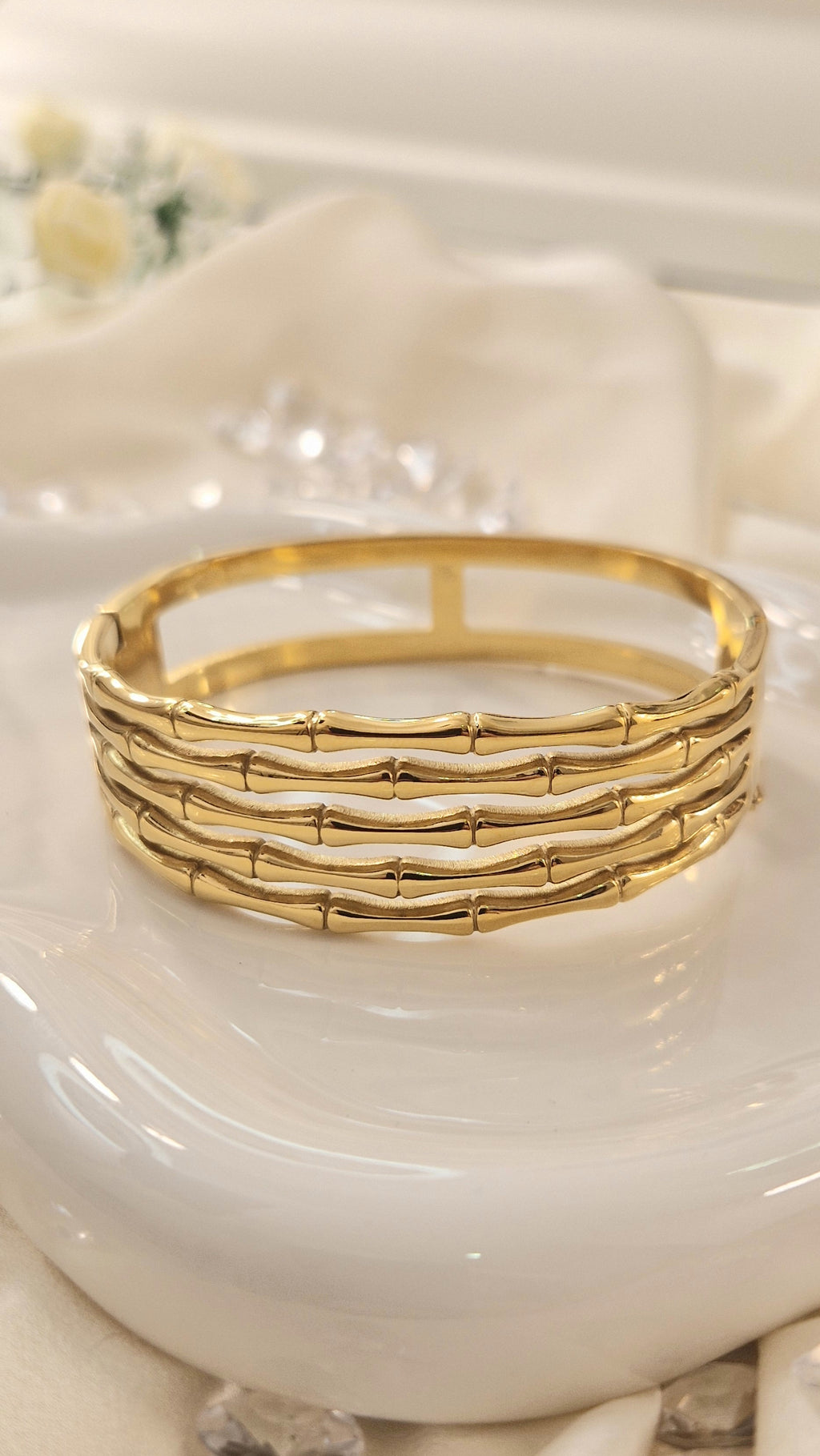 Jonc Couronne Dorée