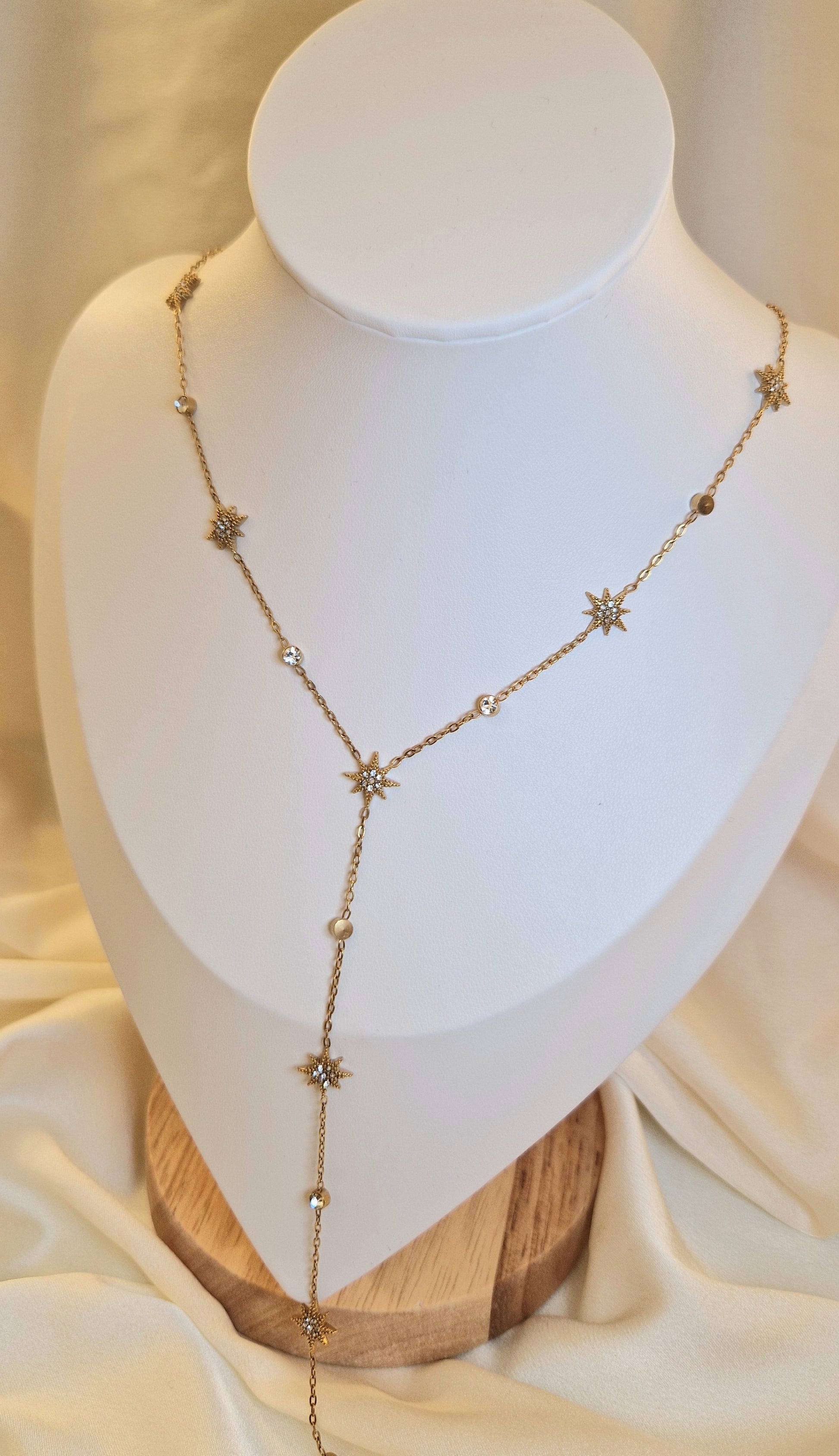 Collier Etoile Dorée