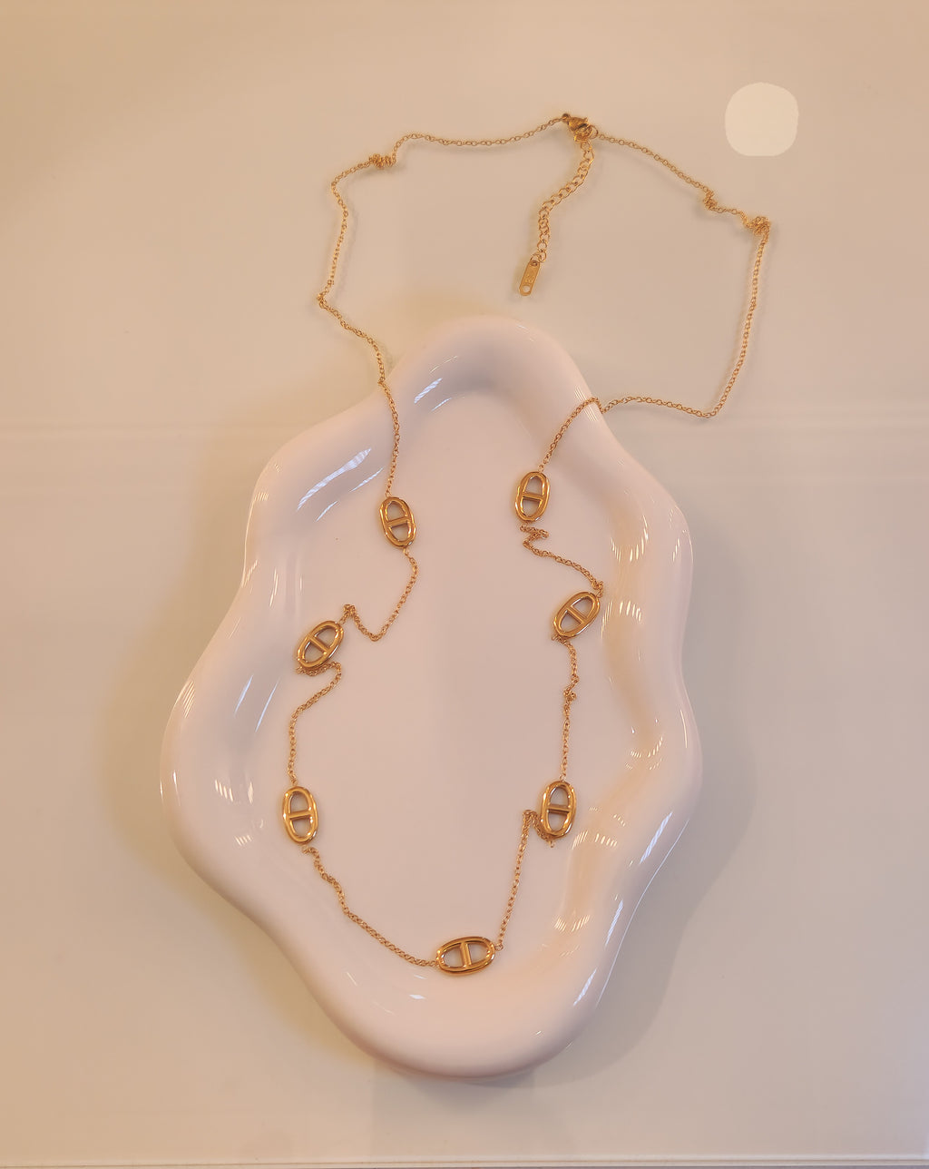 Sautoir Chaîne Dorée