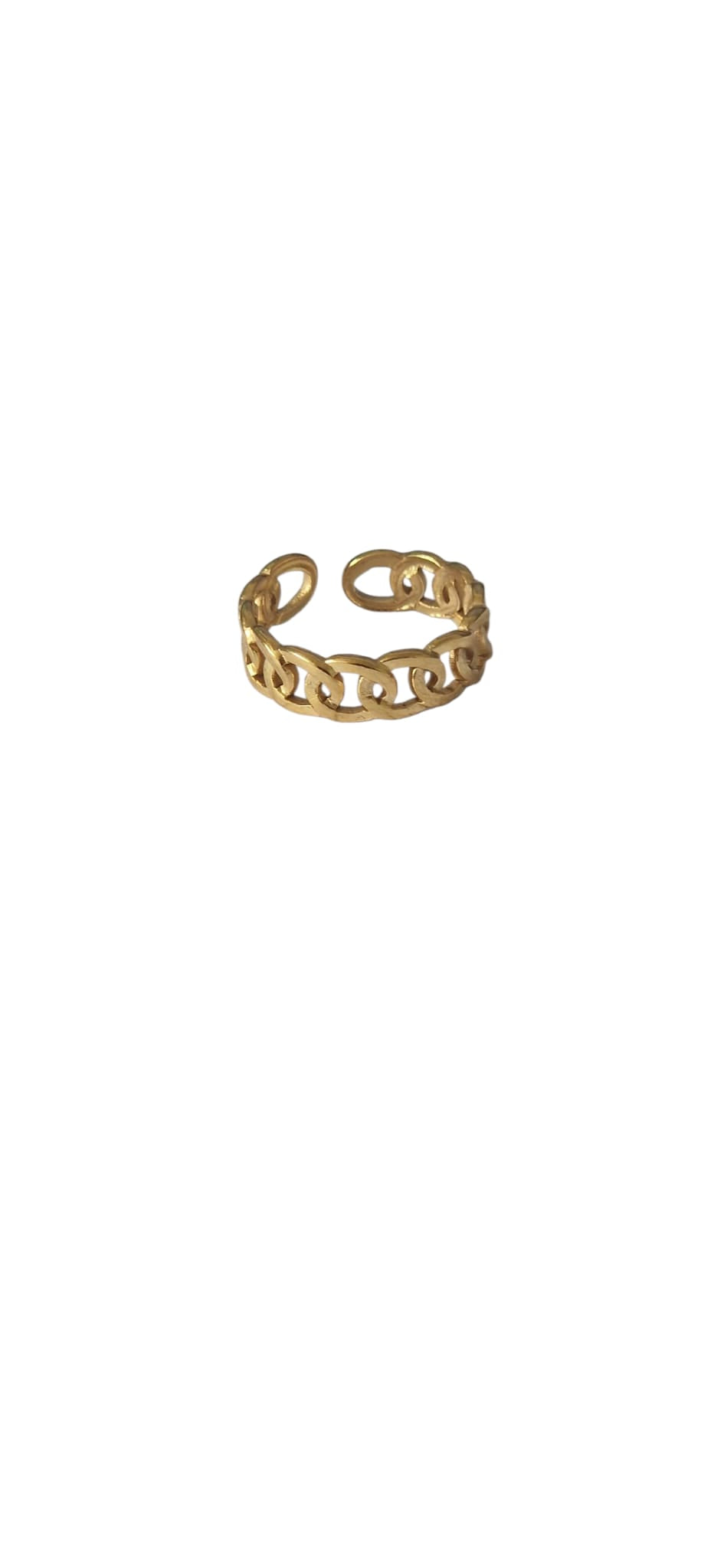 Bague Ariya – Anneau Chaîne Minimaliste