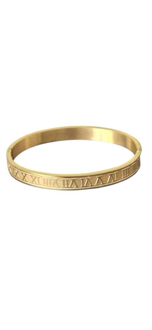 Bracelet Éternité Romaine – L’élégance gravée dans le temps