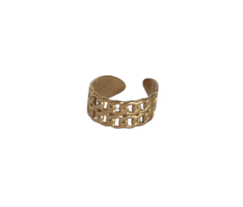 Bague Orée – Ouverte Dorée