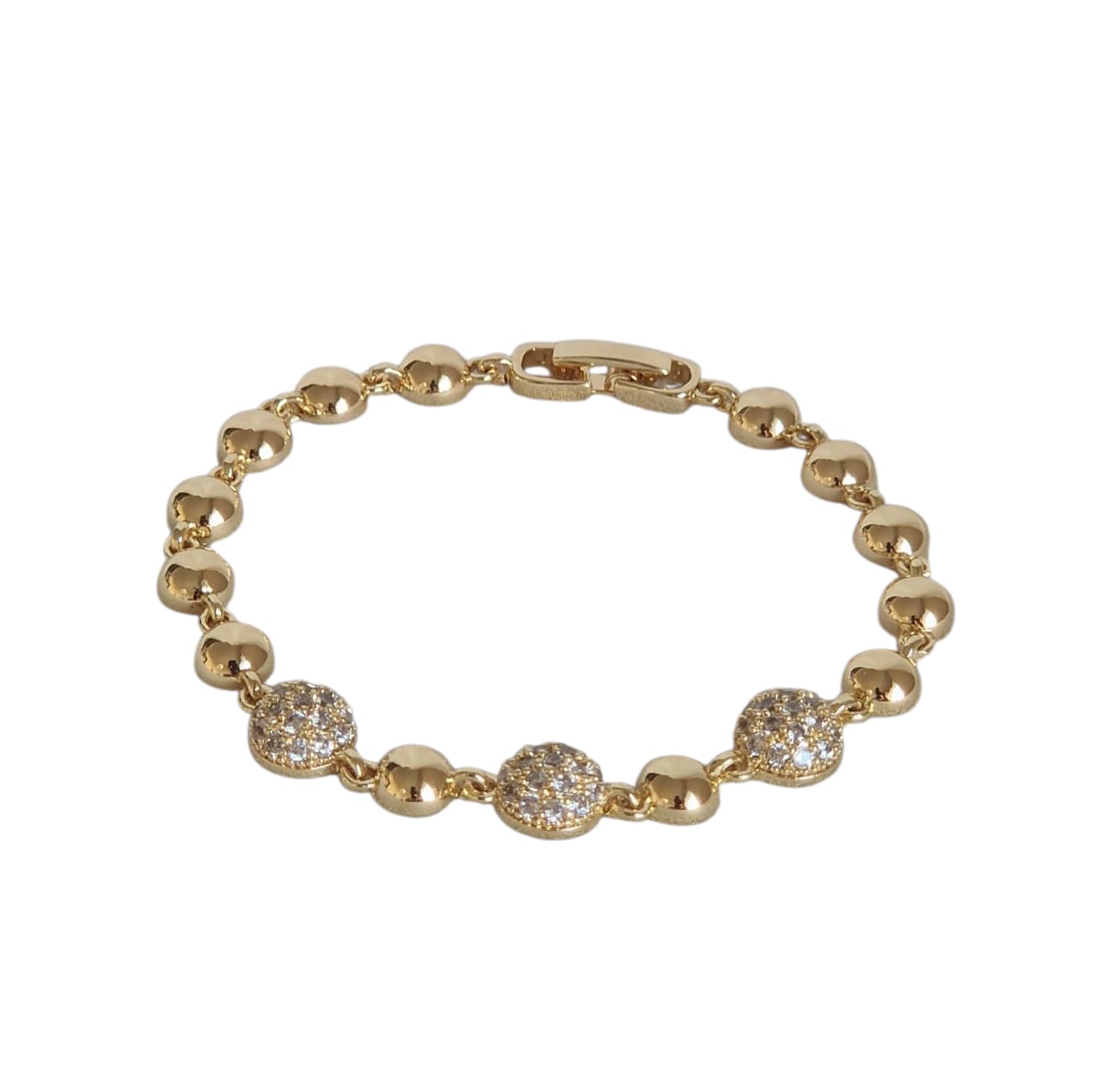 Bracelet Lunaria – Éclat de lumière en or doux