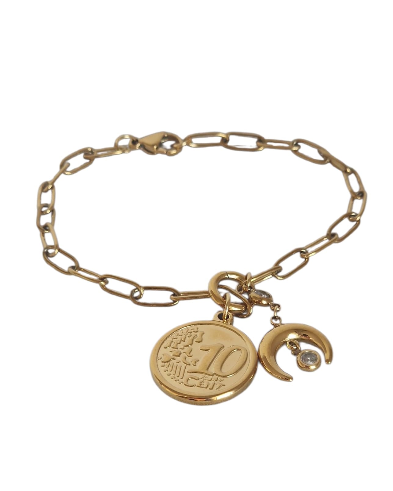 Bracelet Centimes de Lune – L’élégance qui raconte une histoire