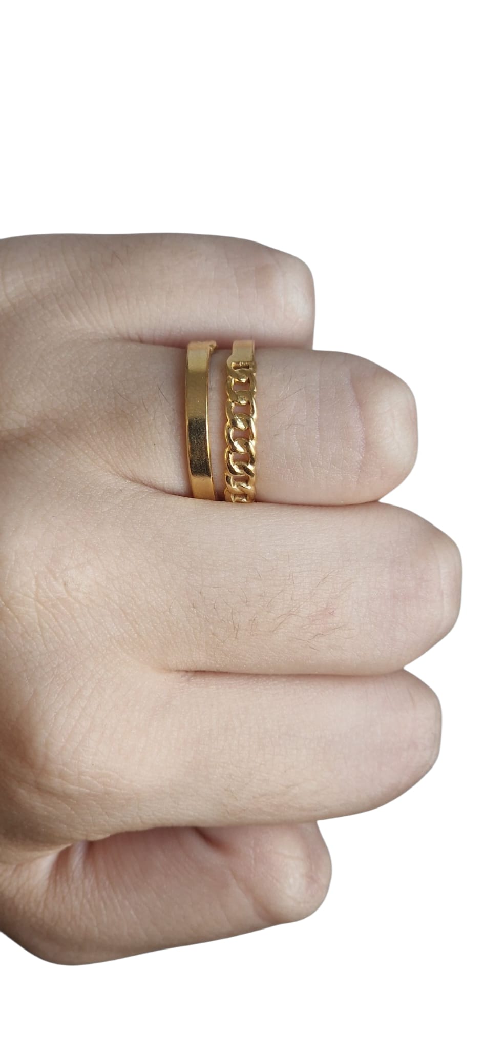 Bague Solemma – Design Multi-Anneaux Dorés