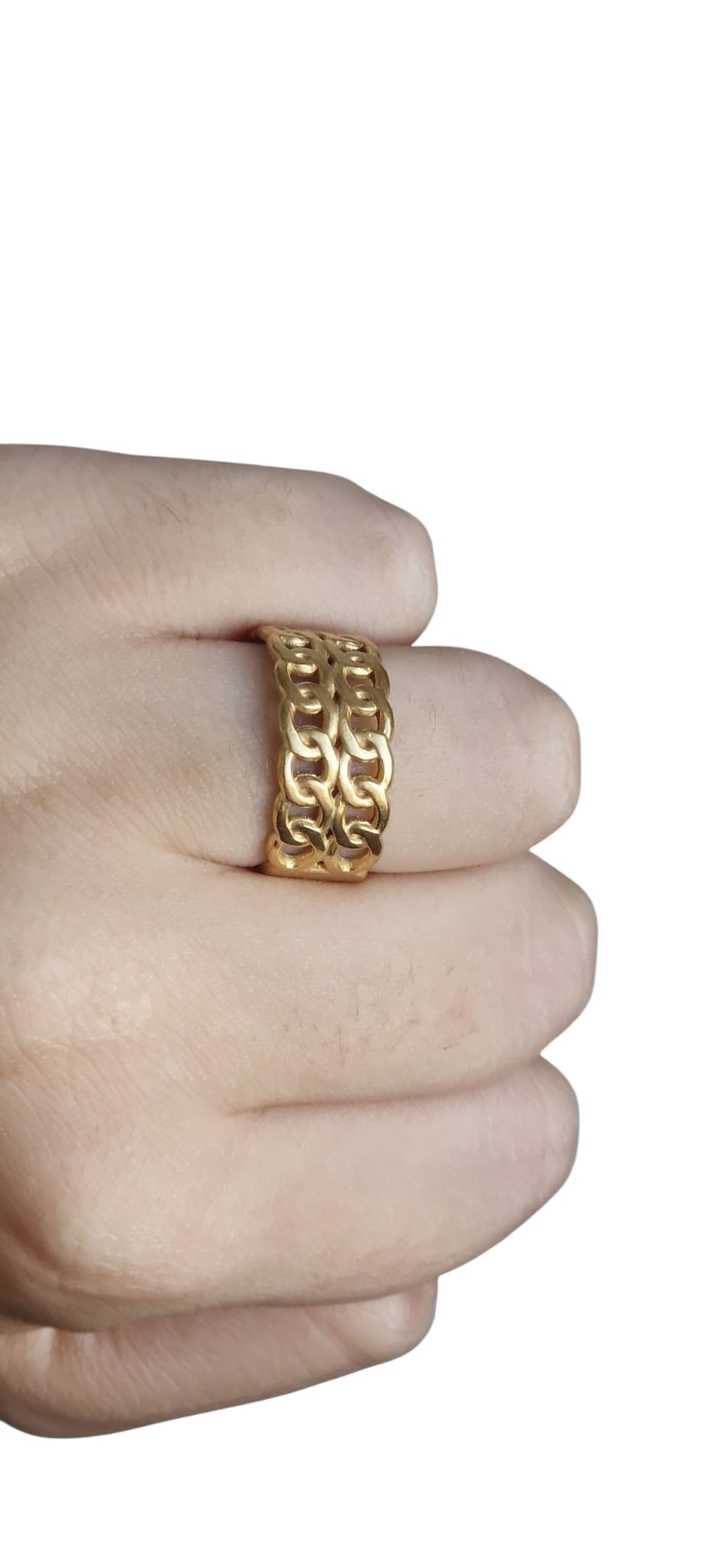 Bague Orée – Ouverte Dorée