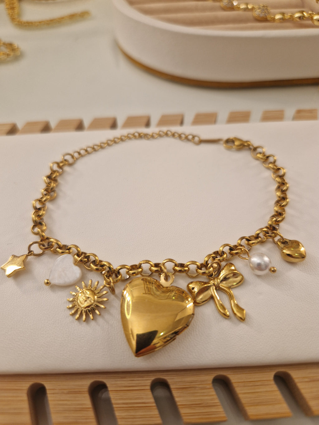 Bracelet Trésors du Cœur – Un charme à chaque battement