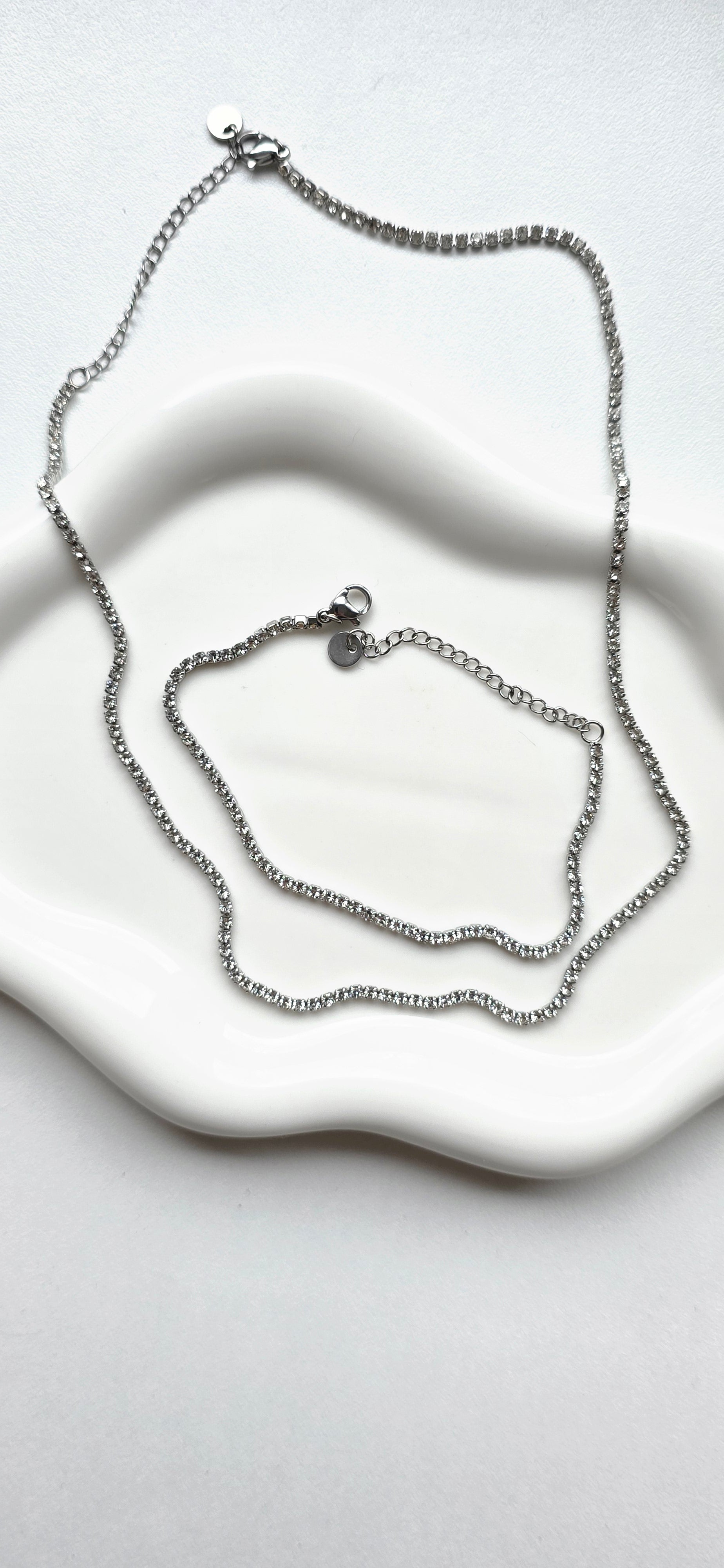 Collier Tennis Silver