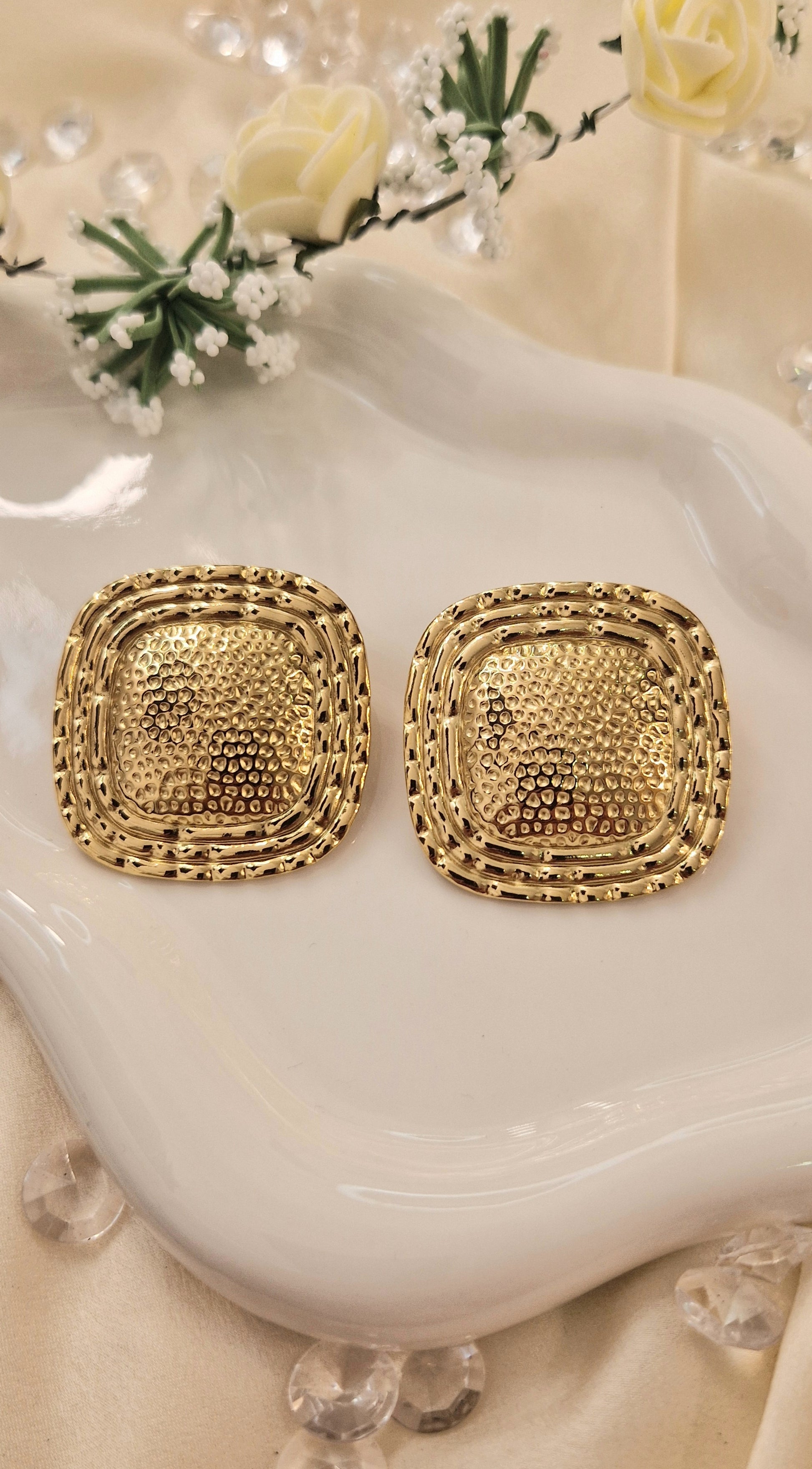 Boucles d’Oreilles Miroir d’Aurore