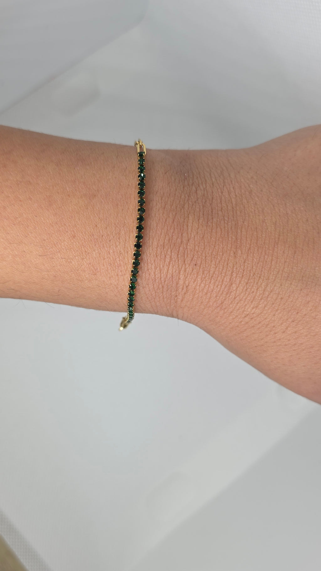 Bracelet Diament Vert