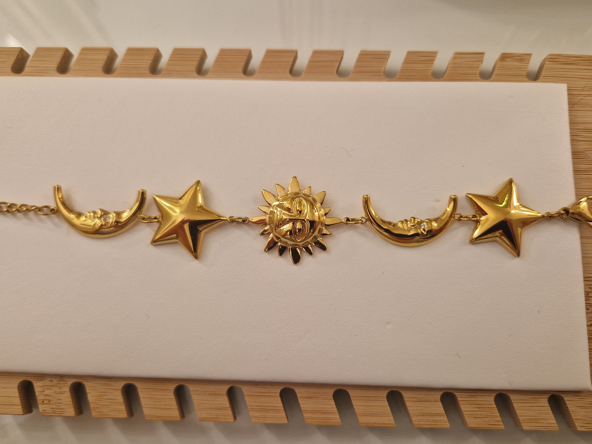 Bracelet Astéria – Soleil, Lune et Étoiles