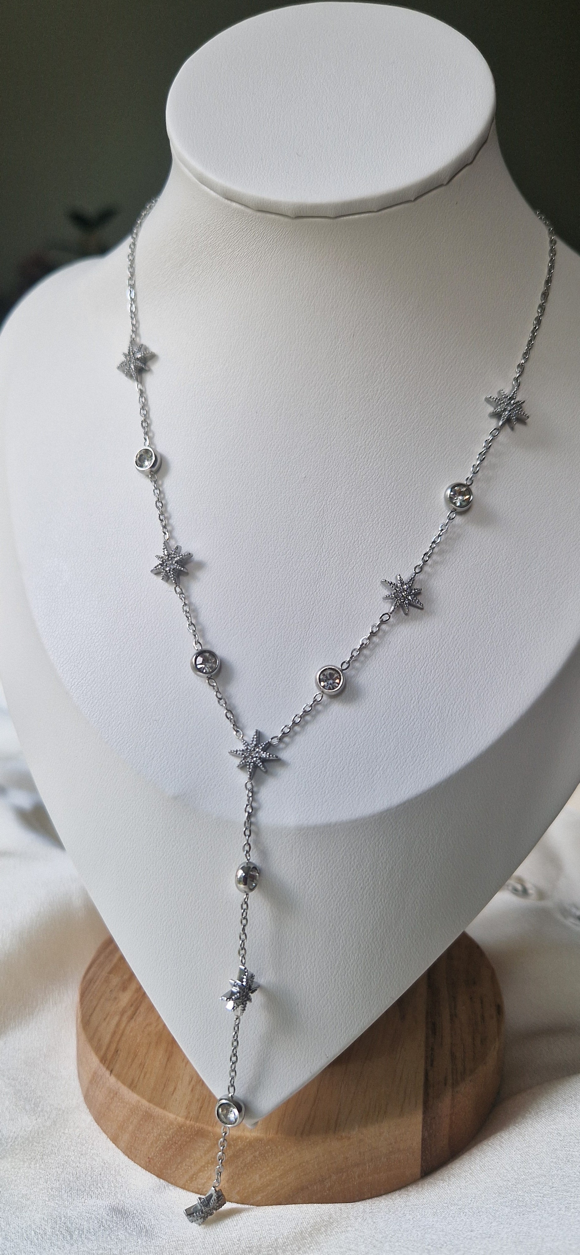 Collier Etoile Argentée